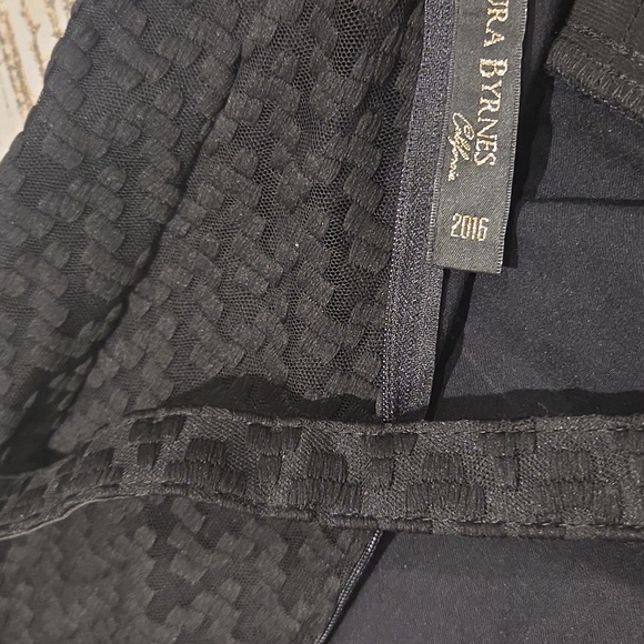 Elegant Black Lace Long Sleeve Dress - Picture 16 of 16